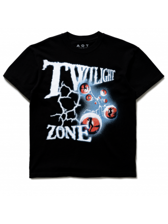 Maglietta Twilight Zone di Always On Tour - Nero