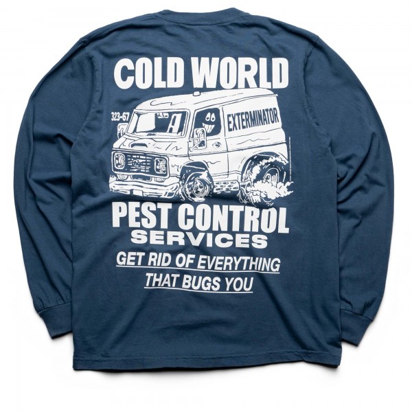 Maglietta Cold World Pest - Navy