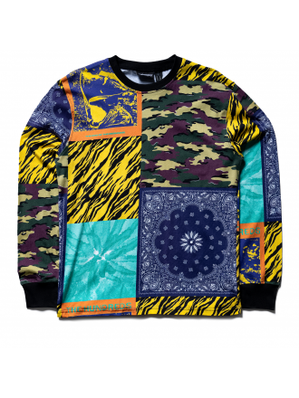 The Hundreds Collage L/S Tee - Multi